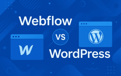 Quel CMS choisir entre Webflow et WordPress ? (2026)